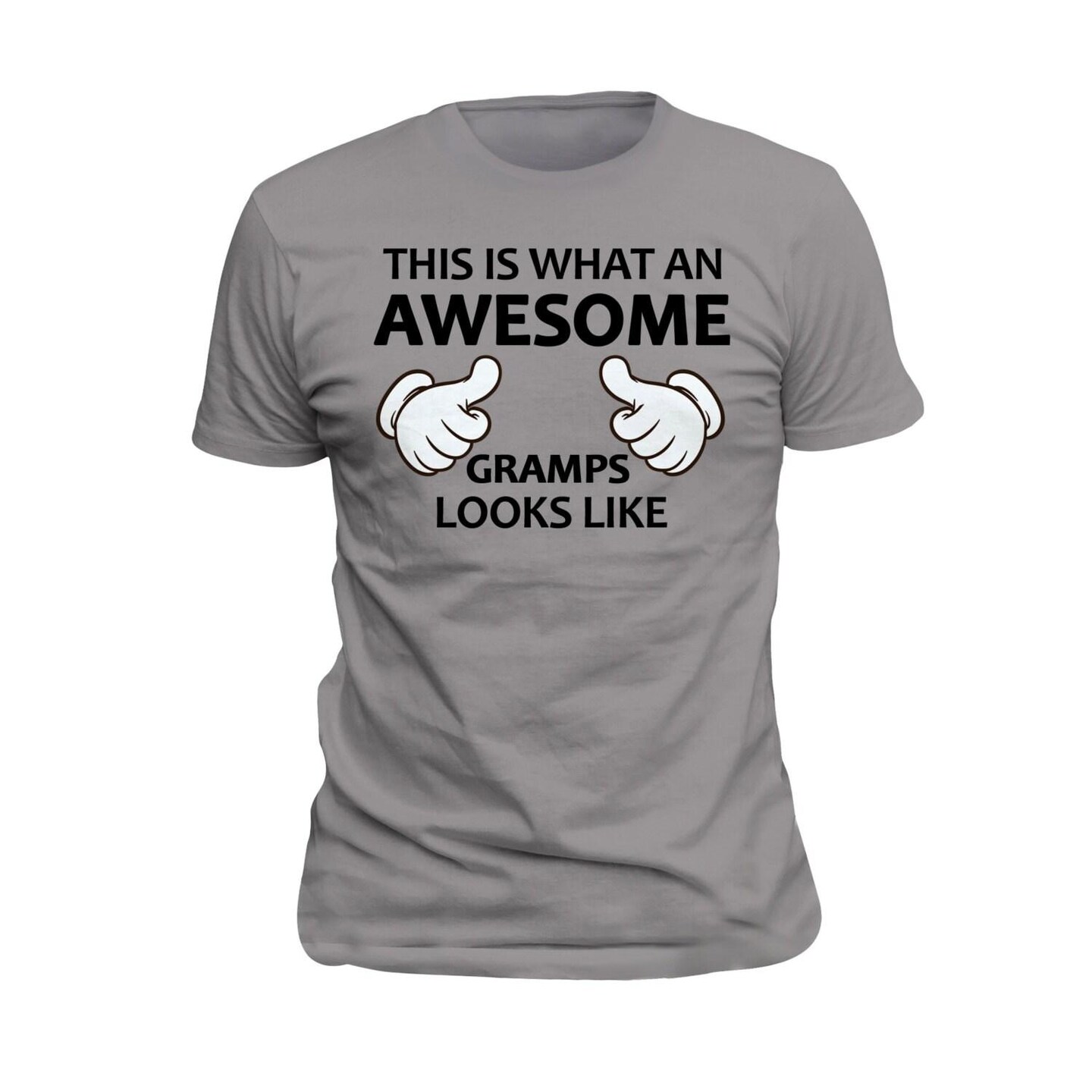 Gift for New Grandpa Gift, Awesome Gramps Shirt This is What an