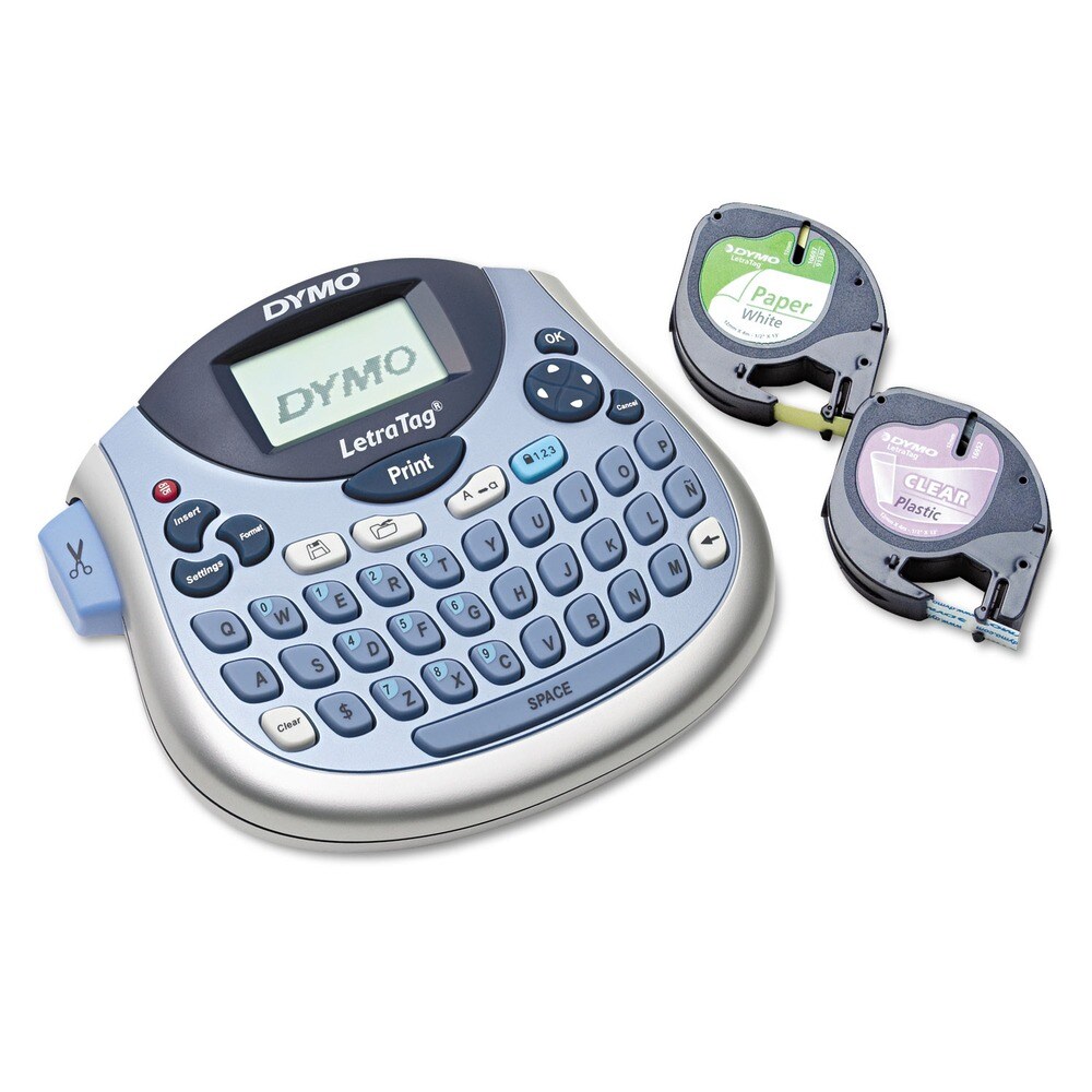 DYMO LetraTag 100T 2 Line 6.7 in. x 2.8 in. x 5.7 in. Label Maker