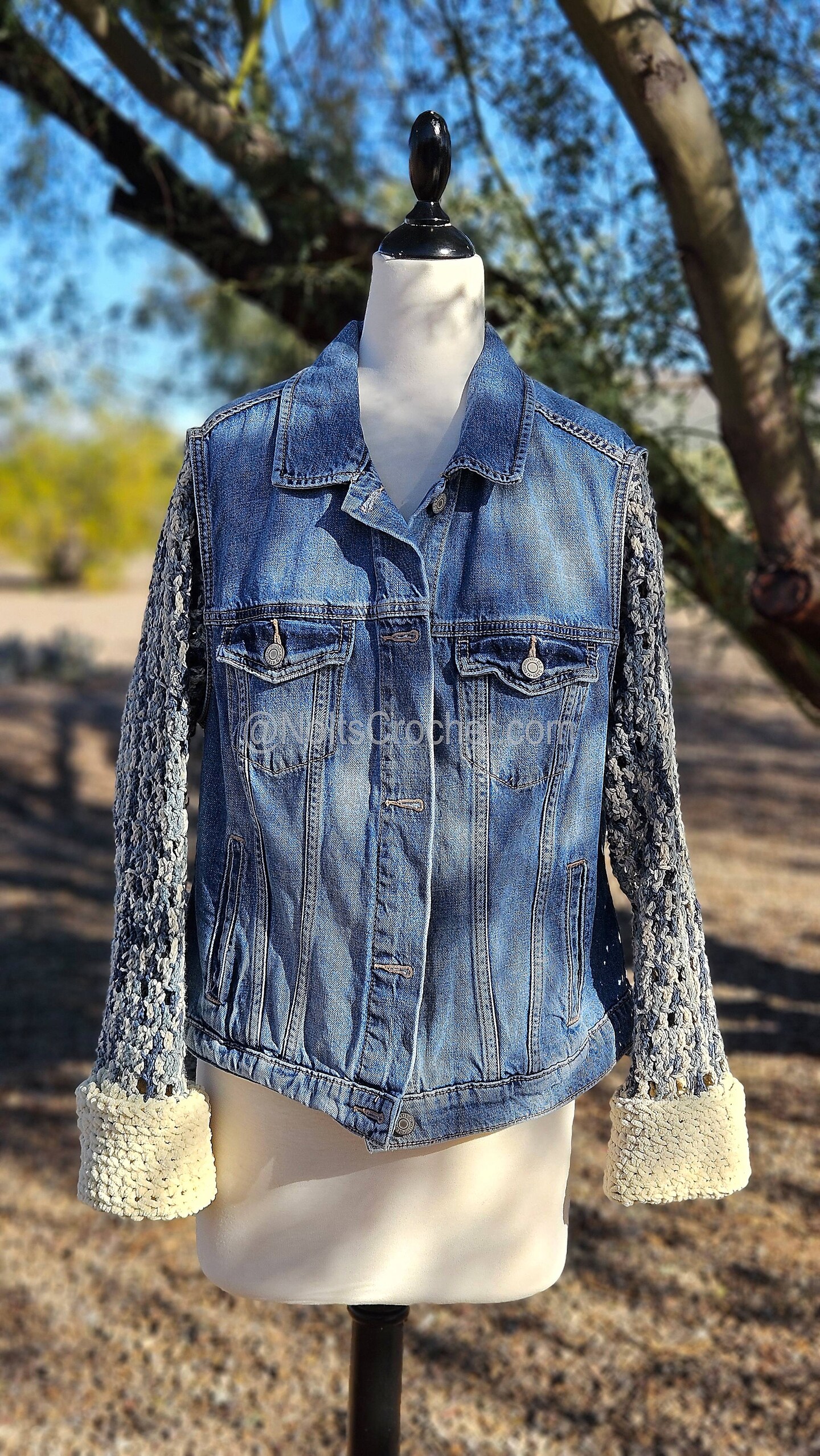 Recycled Blues Upcycled Denim Jacket - OOAK | MakerPlace by Michaels