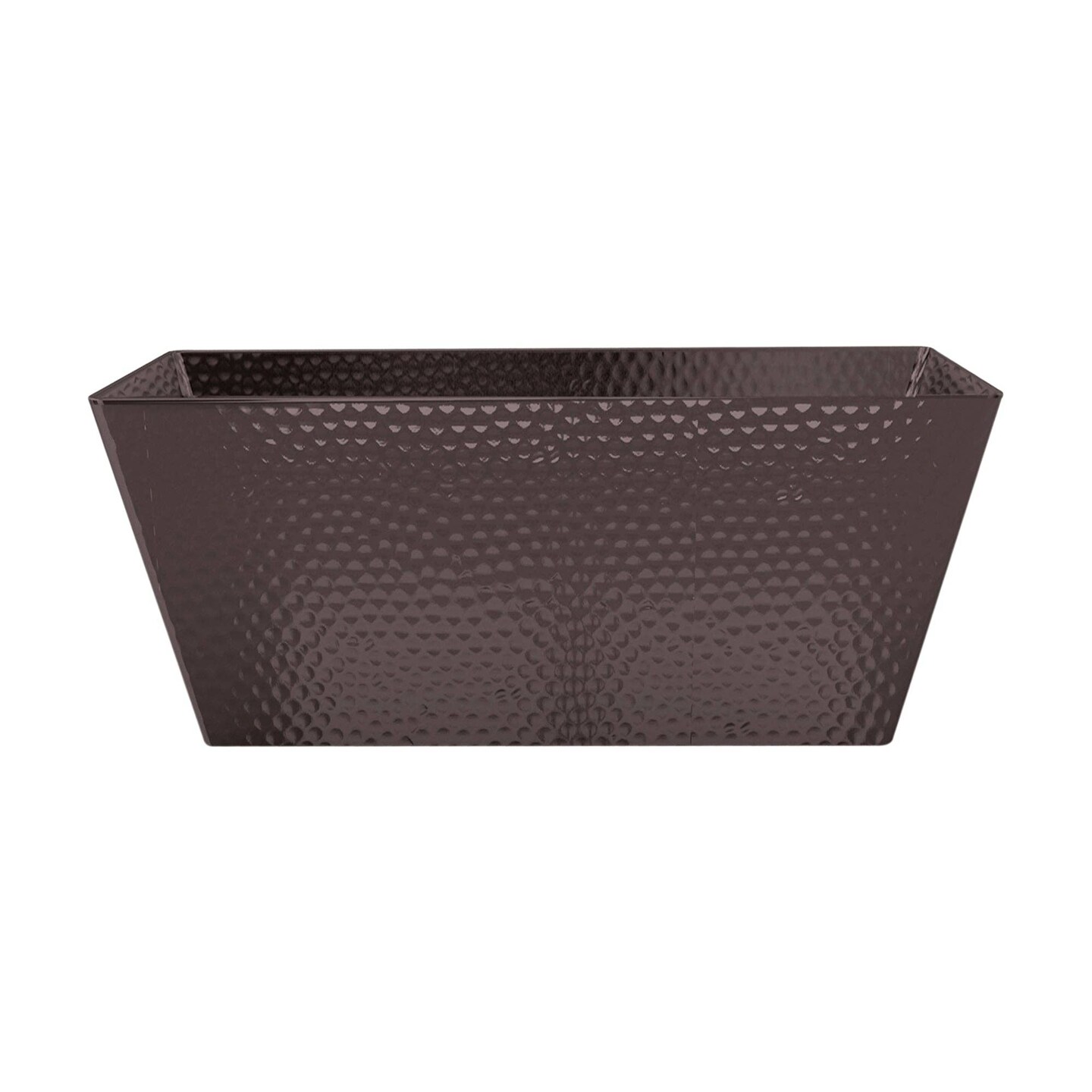 Hammered Stainless Steel Vanity Toilet Tank Tray | Oil-Rubbed Bronze Finish | Modern Bathroom Accessory