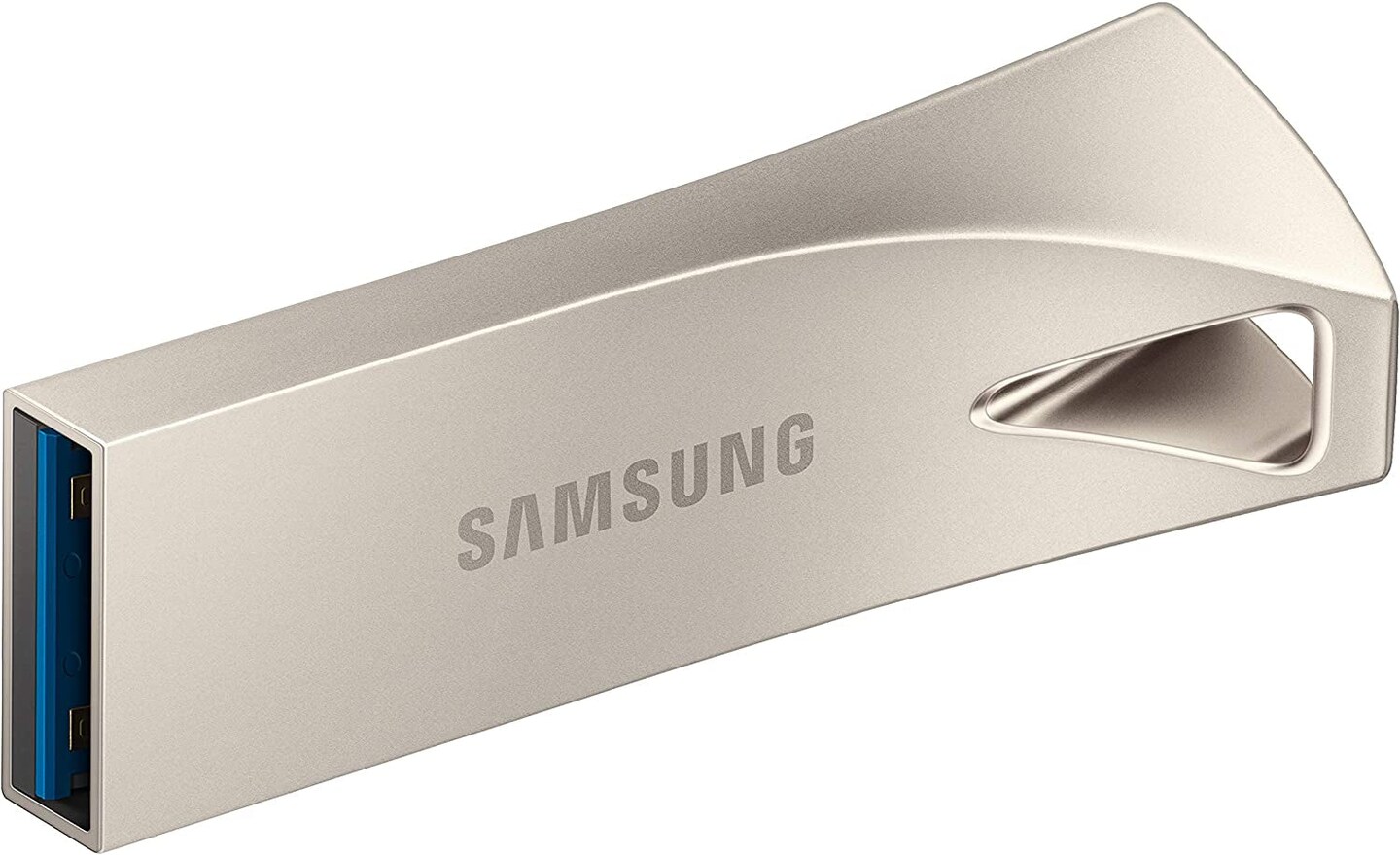 BAR plus 64GB - 300Mb/S USB 3.1 Flash Drive Champagne Silver (MUF-64BE3/AM)