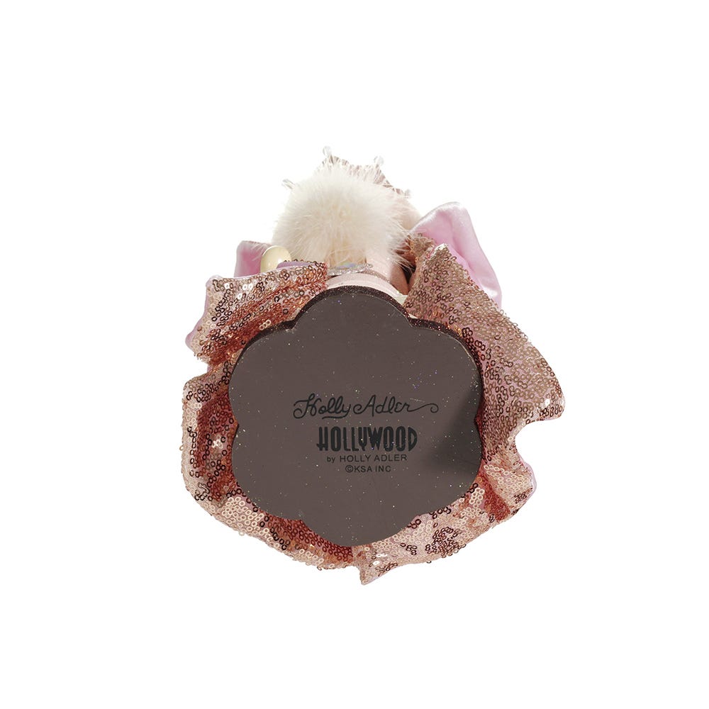 Kurt Adler 19-Inch Hollywood&#x2122; Pink King Nutcracker