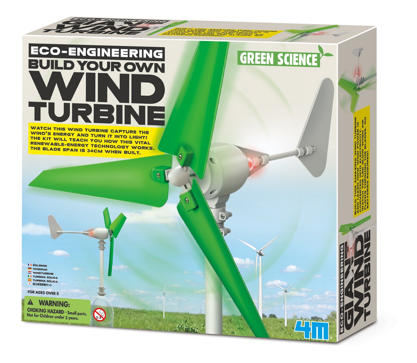4M Eco-Engineering Build Your Own Wind Turbine