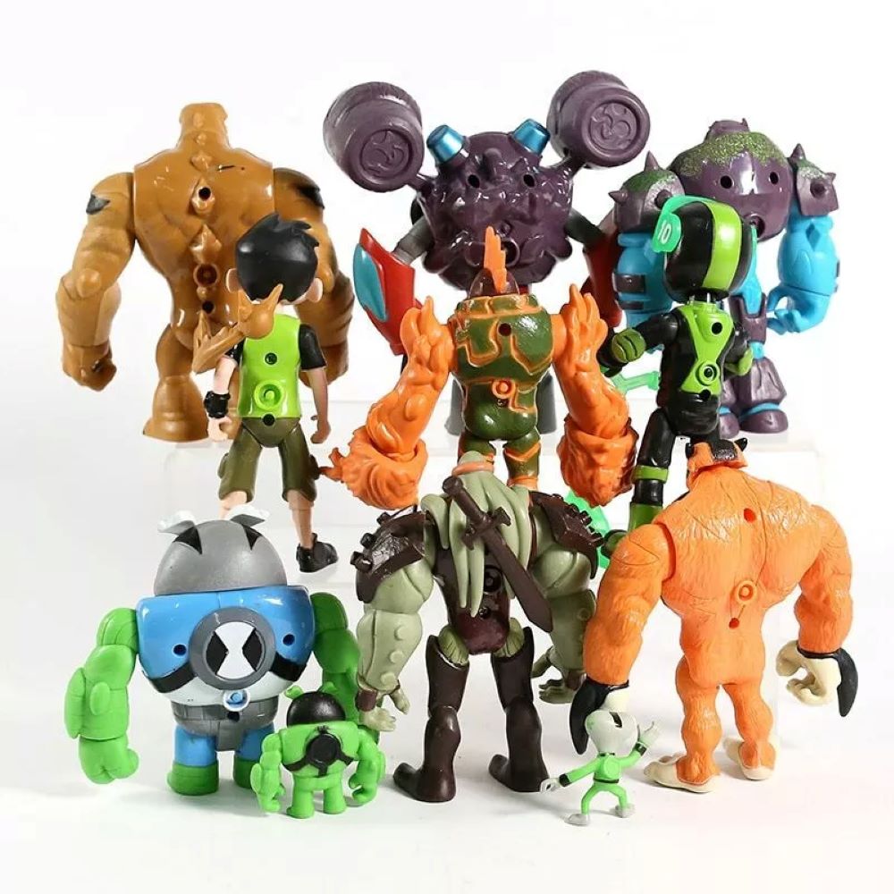 Kitcheniva 11 Pcs Ben 10 PVC Action Figures Toys Set