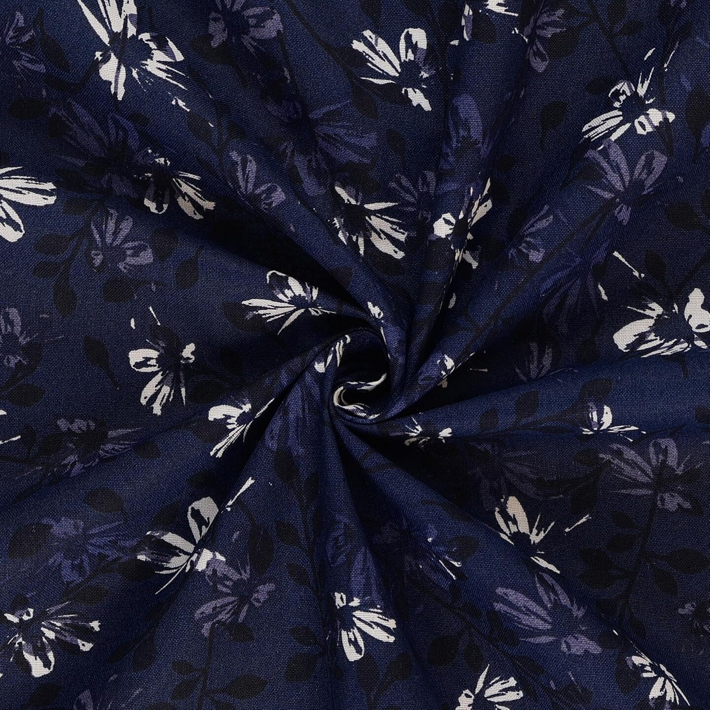 Mook Fabrics Aster Floral Cotton Fabric [108 in. Wide] - By The Yard