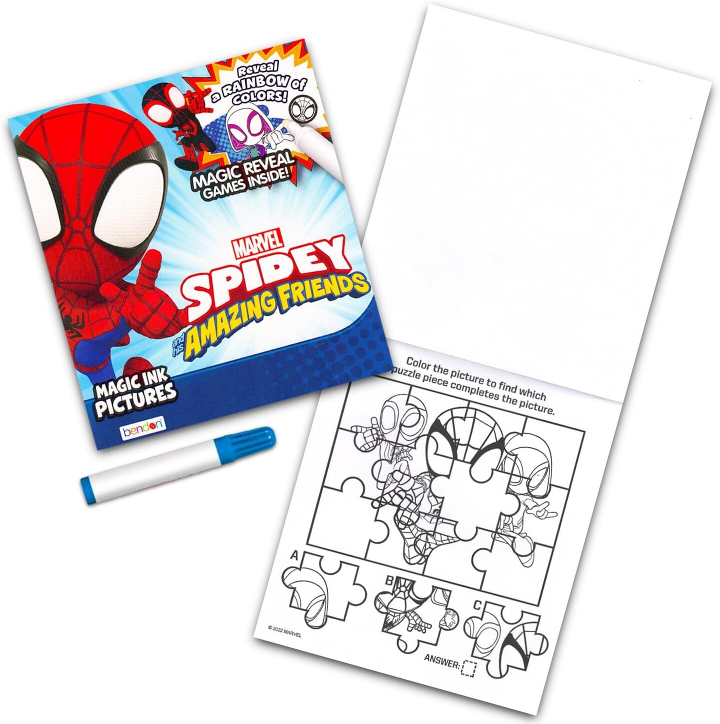 Spiderman Coloring Books Bulk for Kids - Spiderman Coloring Art Set Bundle