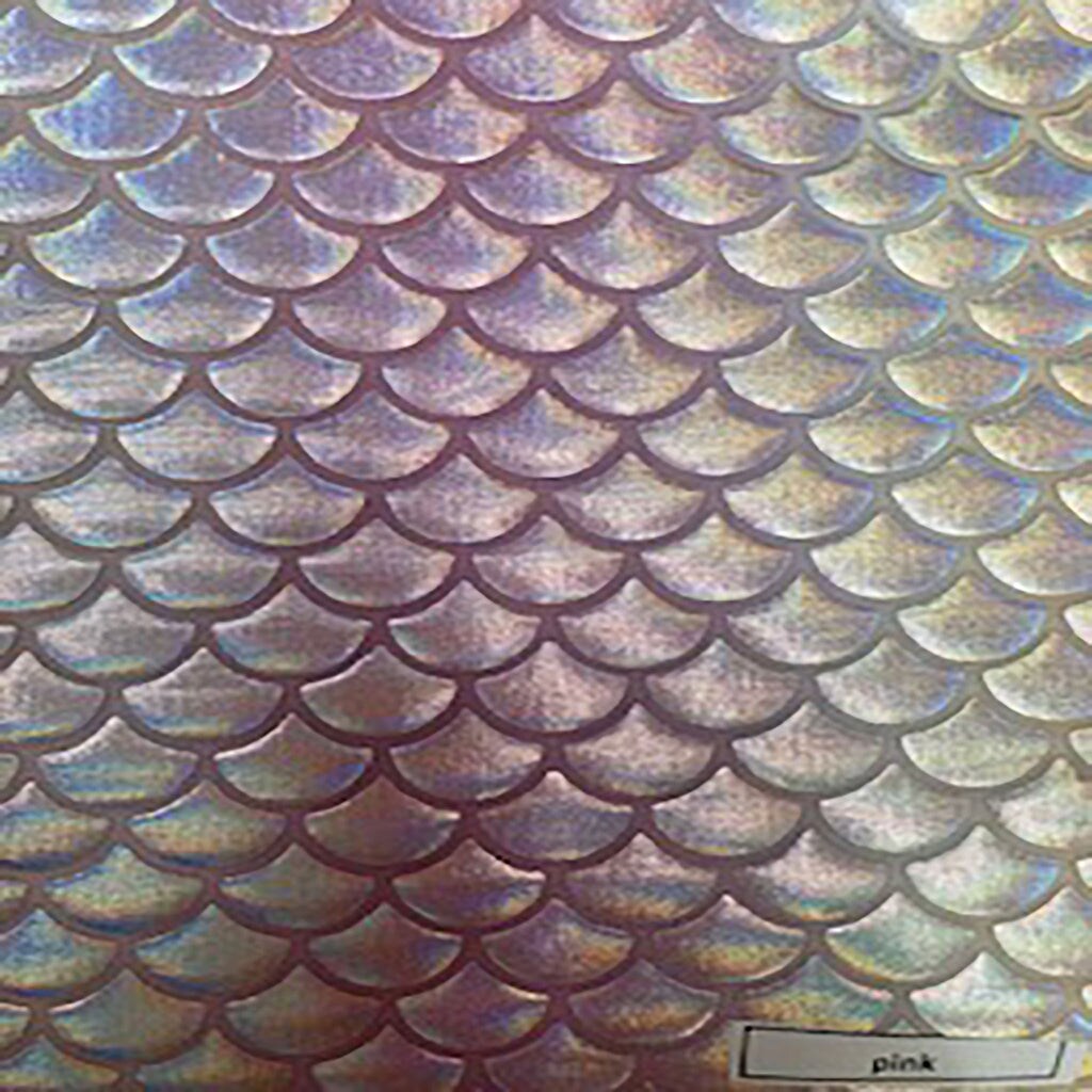 1 Yard Mermaid Poly Spandex Medium Multi Foil Fabric 58/60 Inch Width