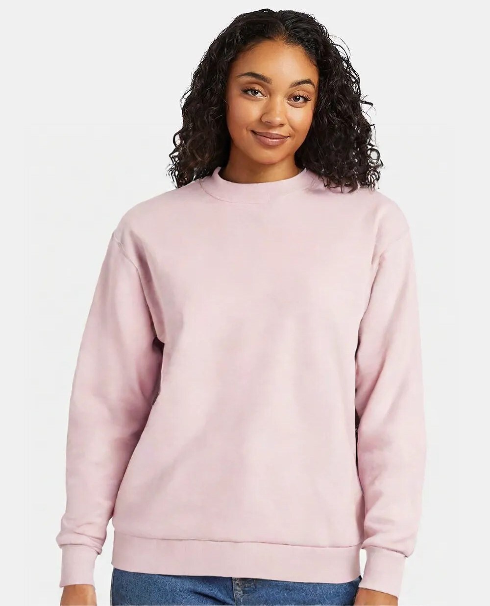 Hanes Ethical OEKO TEX Certified Crewneck Sweatshirt For Daily Use