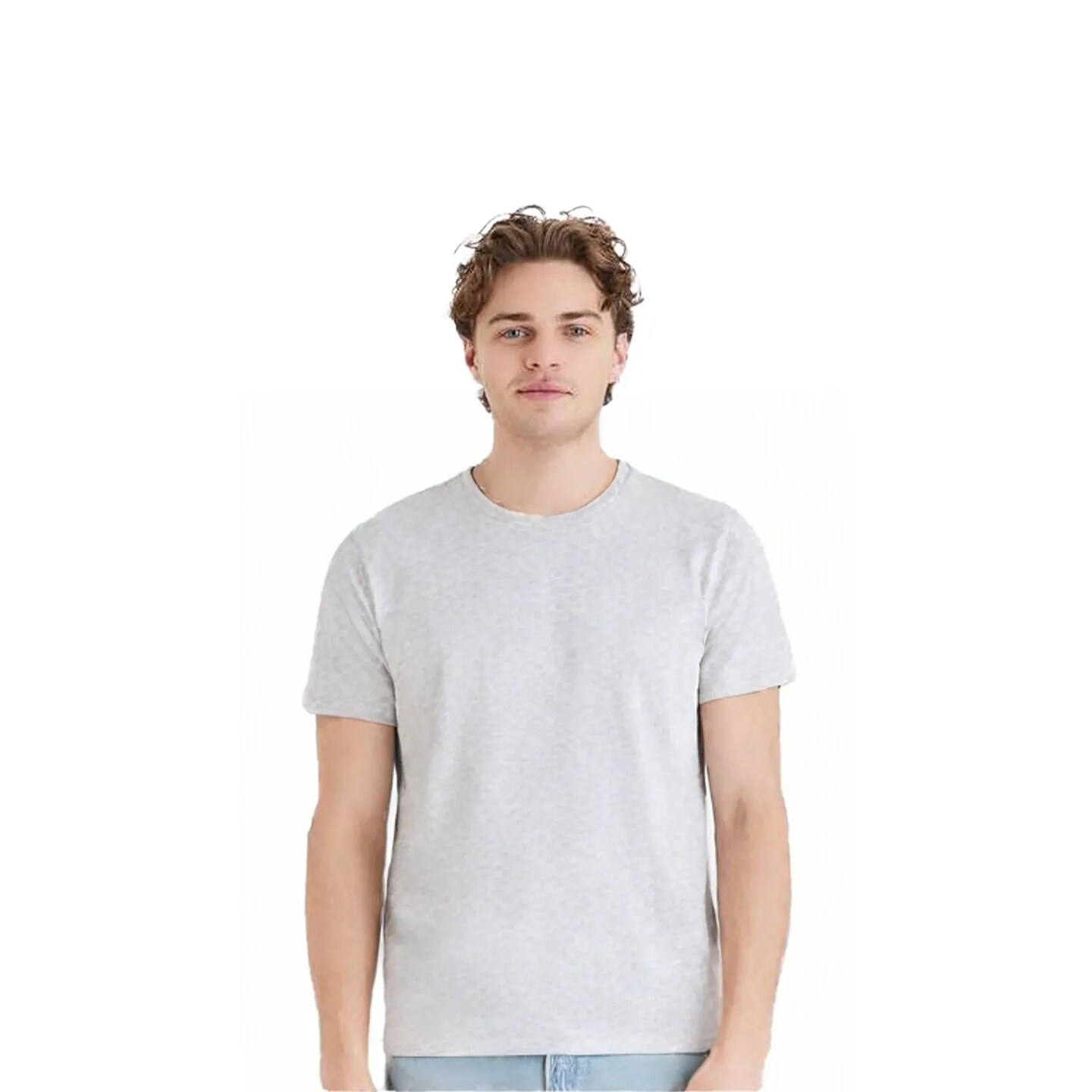 Hanes Unisex Ecosmart Cotton Blend T-Shirt for Printing & Everyday Casual