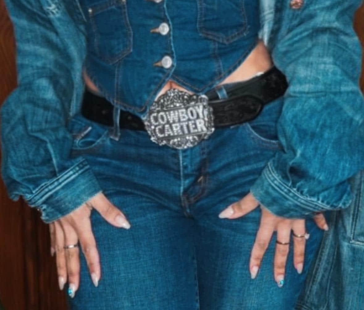 Beyonce Bowl Custom Replica Belt Buckle