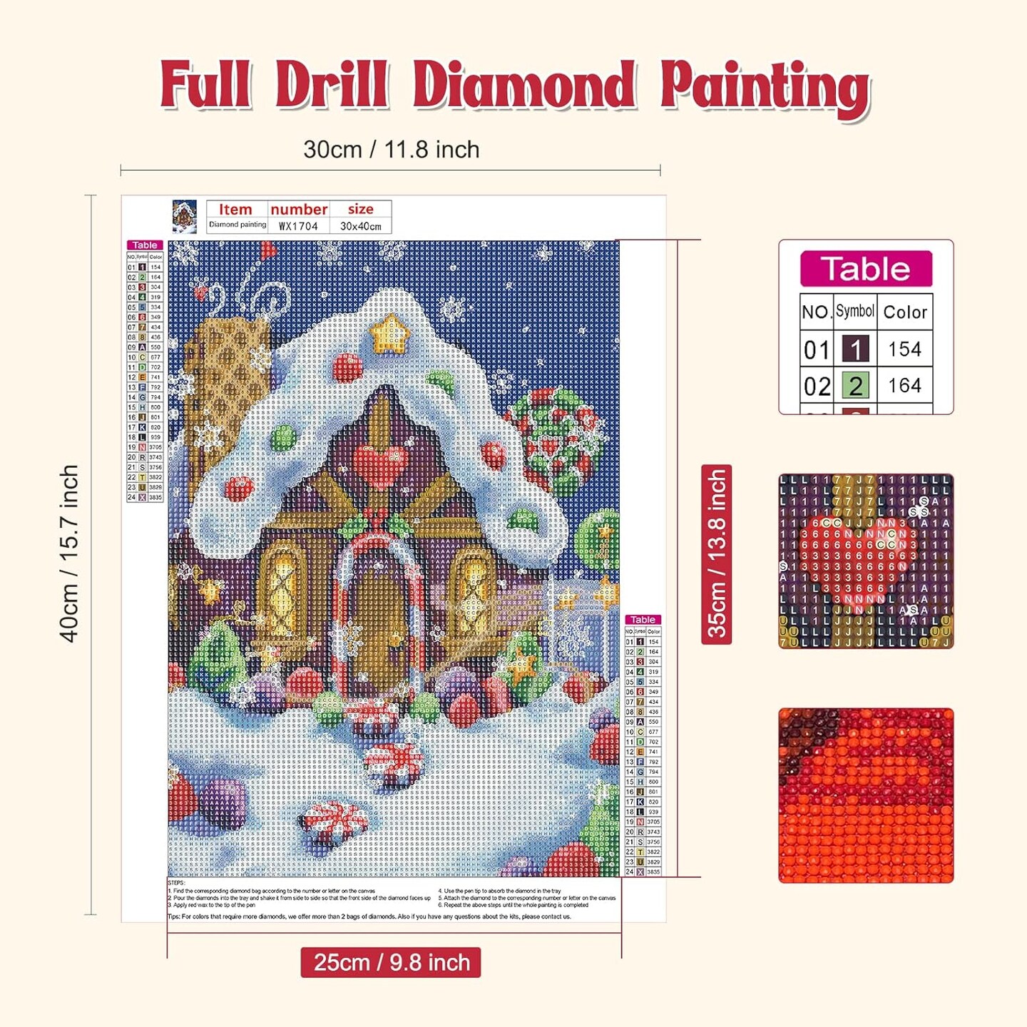 Christmas Diamond Art Kits for Adults
