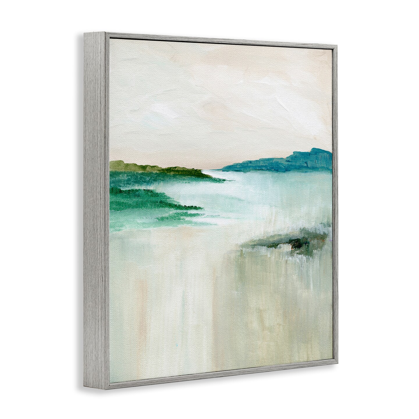 Stupell Industries Blue Tone Misty Landscape Framed Giclee Wall Art Design by Nikita Jariwala