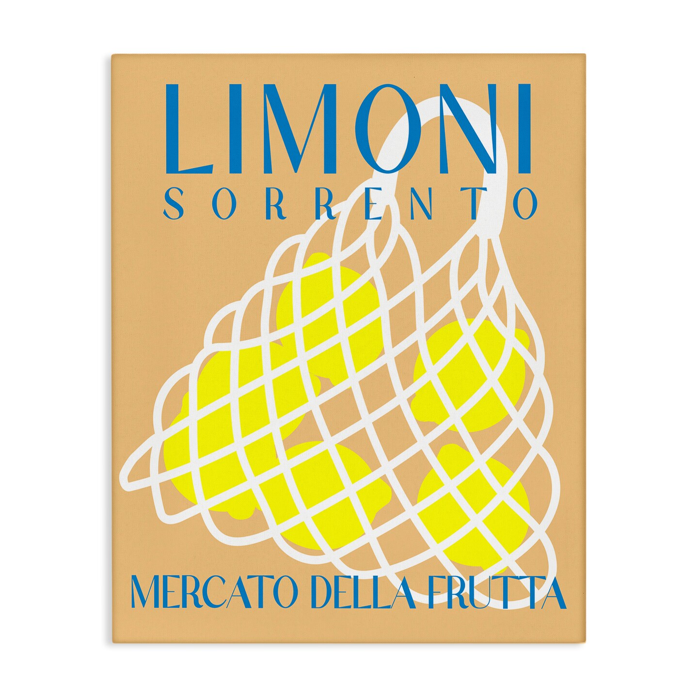 Stupell Industries Modern Lemon Fruit Market Canvas Wall Art Design by Daphne Polselli