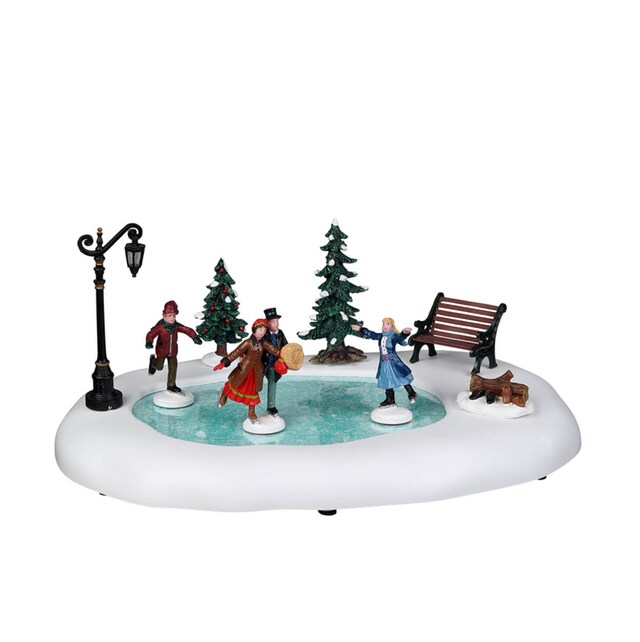Lemax Winter Skating Pond