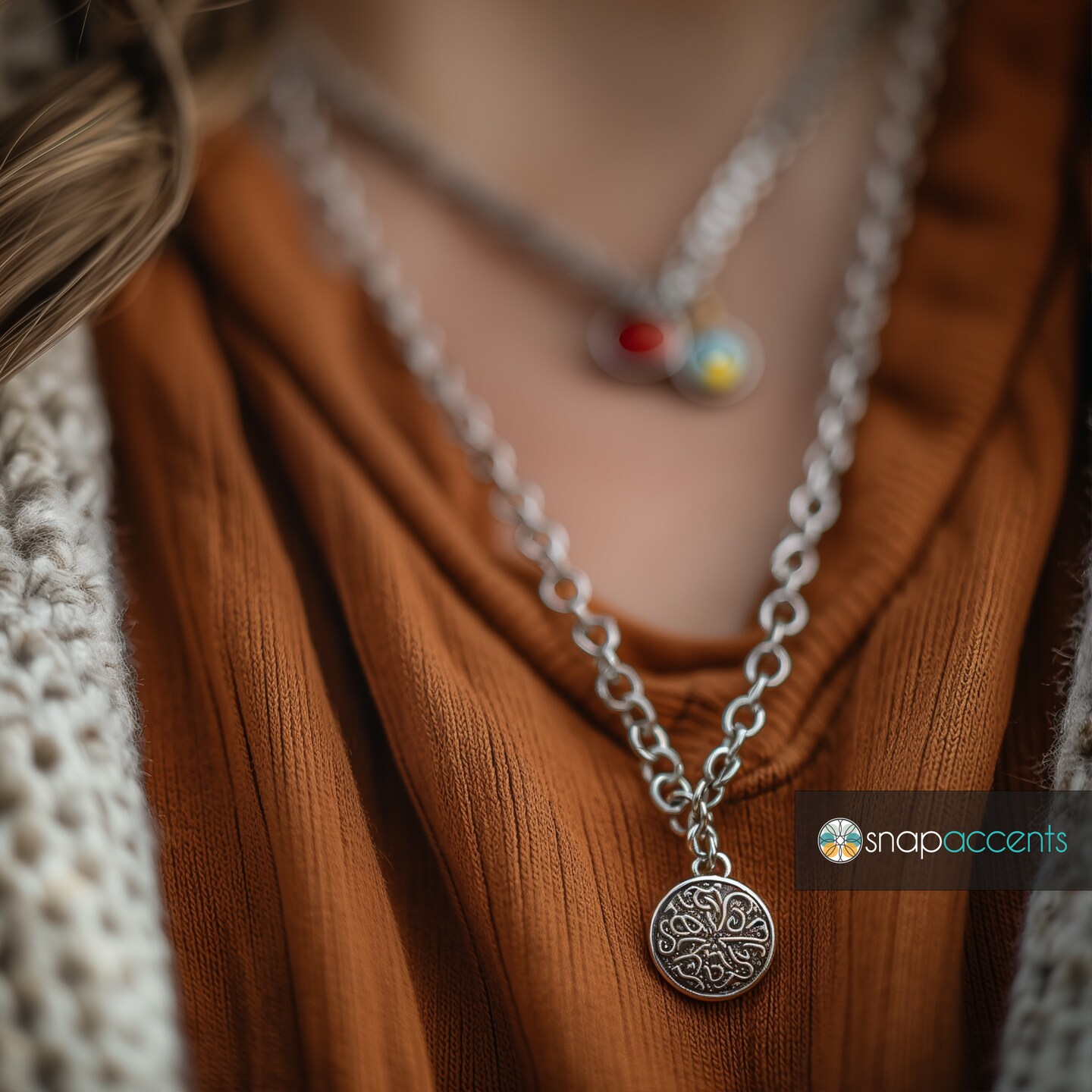 Sunflower Snap Jewelry Charm Button - 18MM/20MM Yellow Flower For Custom Necklaces, Bracelets, Keychains - View #9