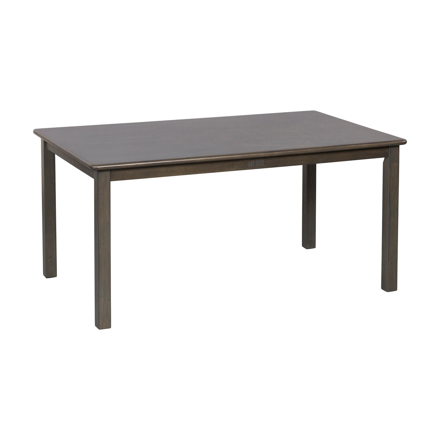 30in x 48in Rectangular Hardwood Table with 22in Legs, Kids Furniture