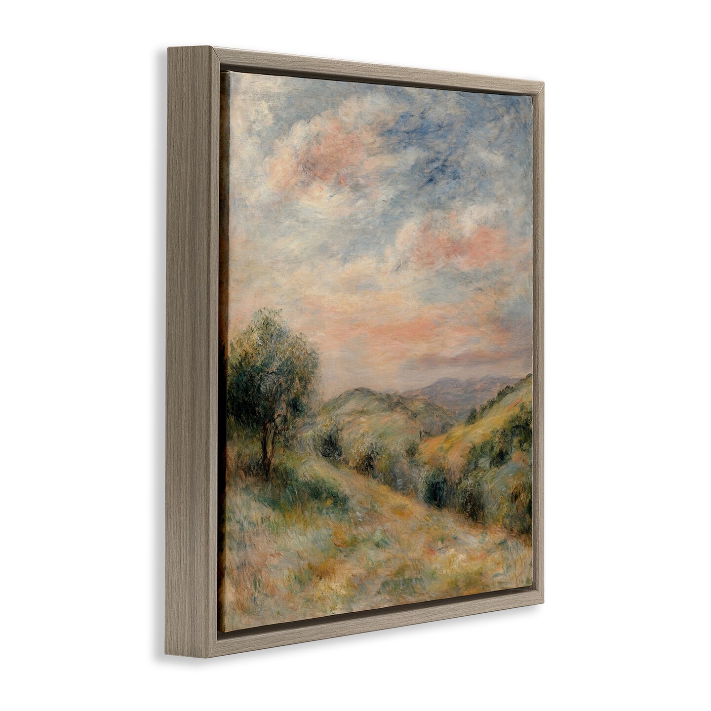 Stupell Industries Springtime Hills Landscape Floating Frame, design by Petal Prints Design