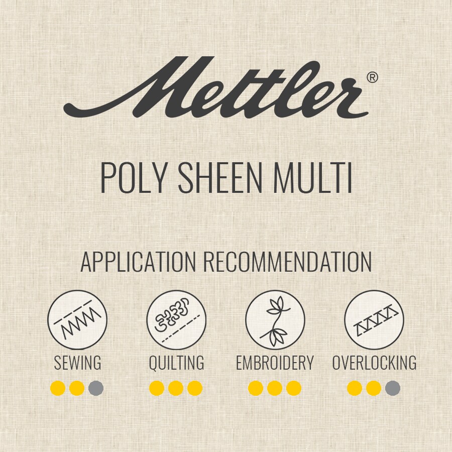 Sporty Neons (4880-9914) | Poly Sheen Multi (800M / 875Y) | Mettler Thread