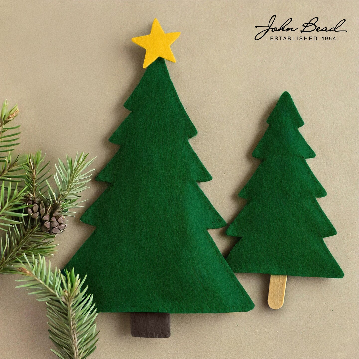 John Bead 9&#x22; x 12&#x22; Basic Craft Felt Sheets