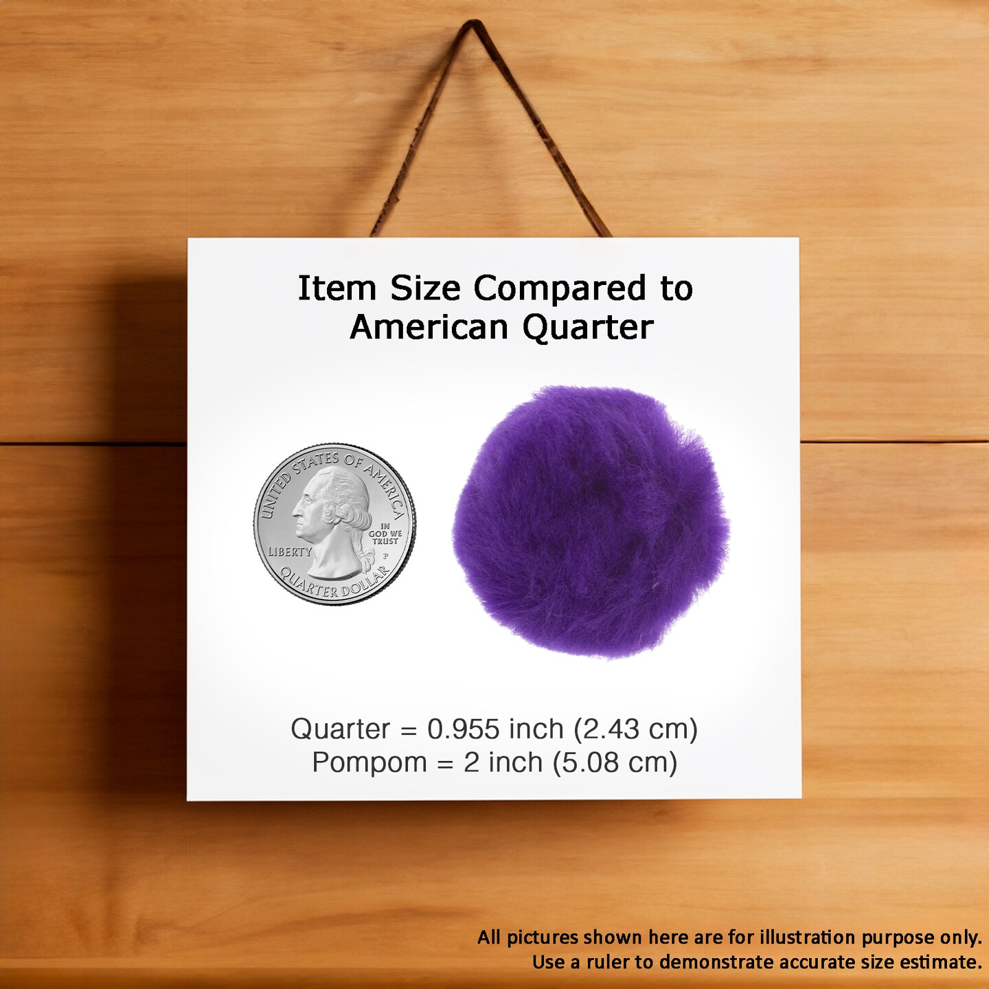 John Bead 2&#x22; Pom Poms, 50ct.