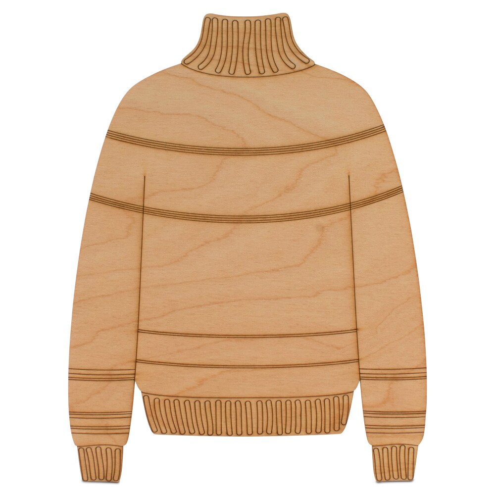 Christmas Wood Ugly Sweater Cutout, From 6&#x22;- 18&#x22; | Woodpeckers