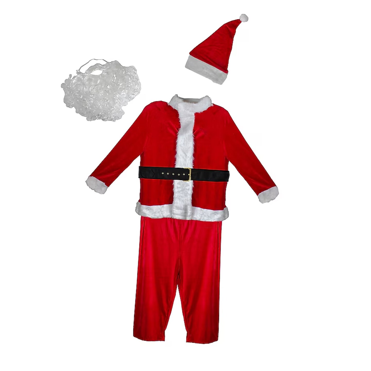 Northlight X-Large Red Santa Claus Costume Set