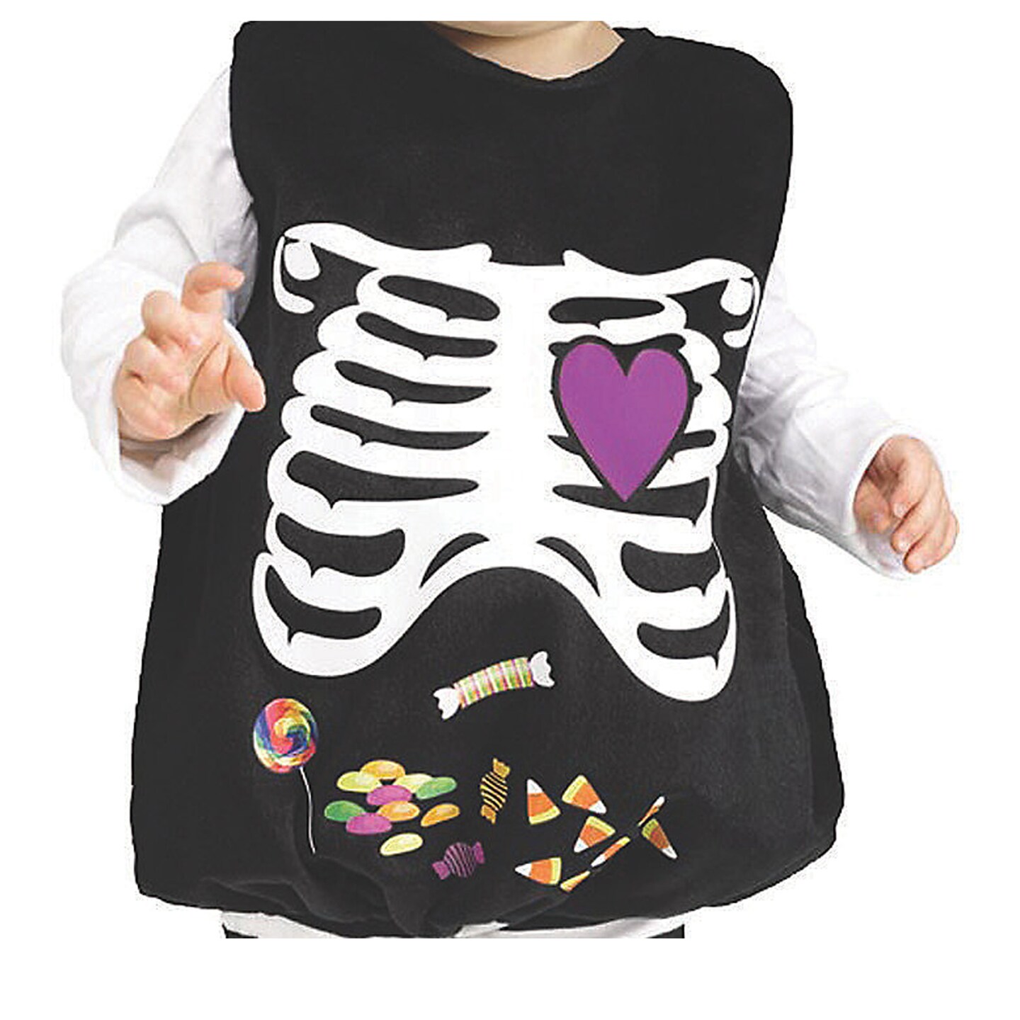 Girl&#x27;s Skelly Belly Costume