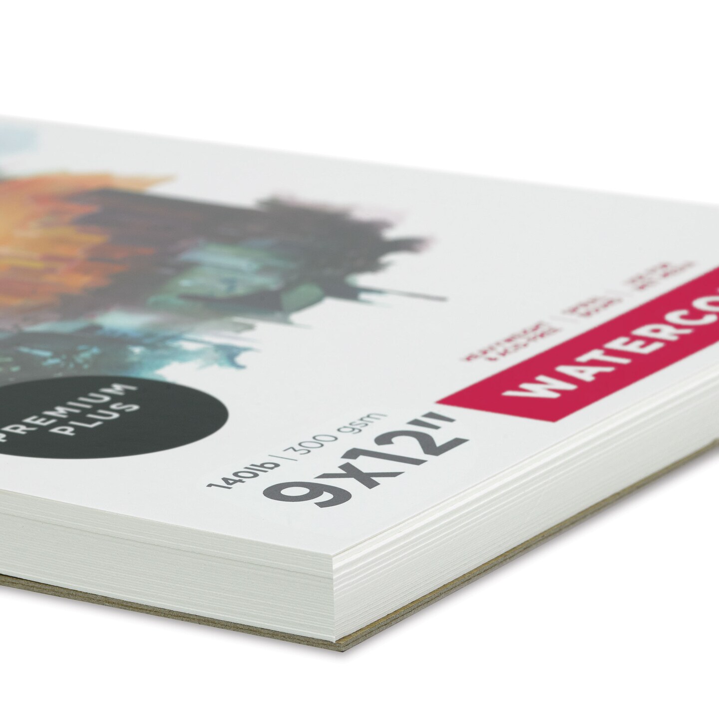 artPOP! Watercolor Paper Pads, 2-Pack, 9&#x22; x 12&#x22;, 30 Sheets Each, 140 lb (300 gsm), Cold Press, Acid Free Heavyweight Spiral Bound Pad for Wet Media, Watercolor Paint and Gouache