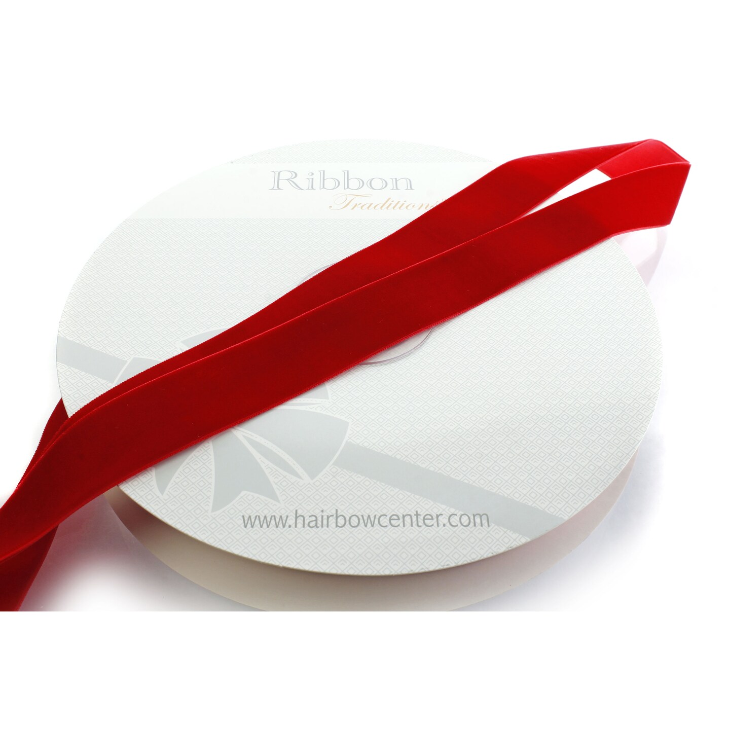 1&#x22; Velvet Ribbon (5yd &#x26; 25yd Spool Lengths)