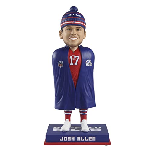 Josh Allen Buffalo Bills Sideline Jacket w/Hat Exclusive Bobblehead