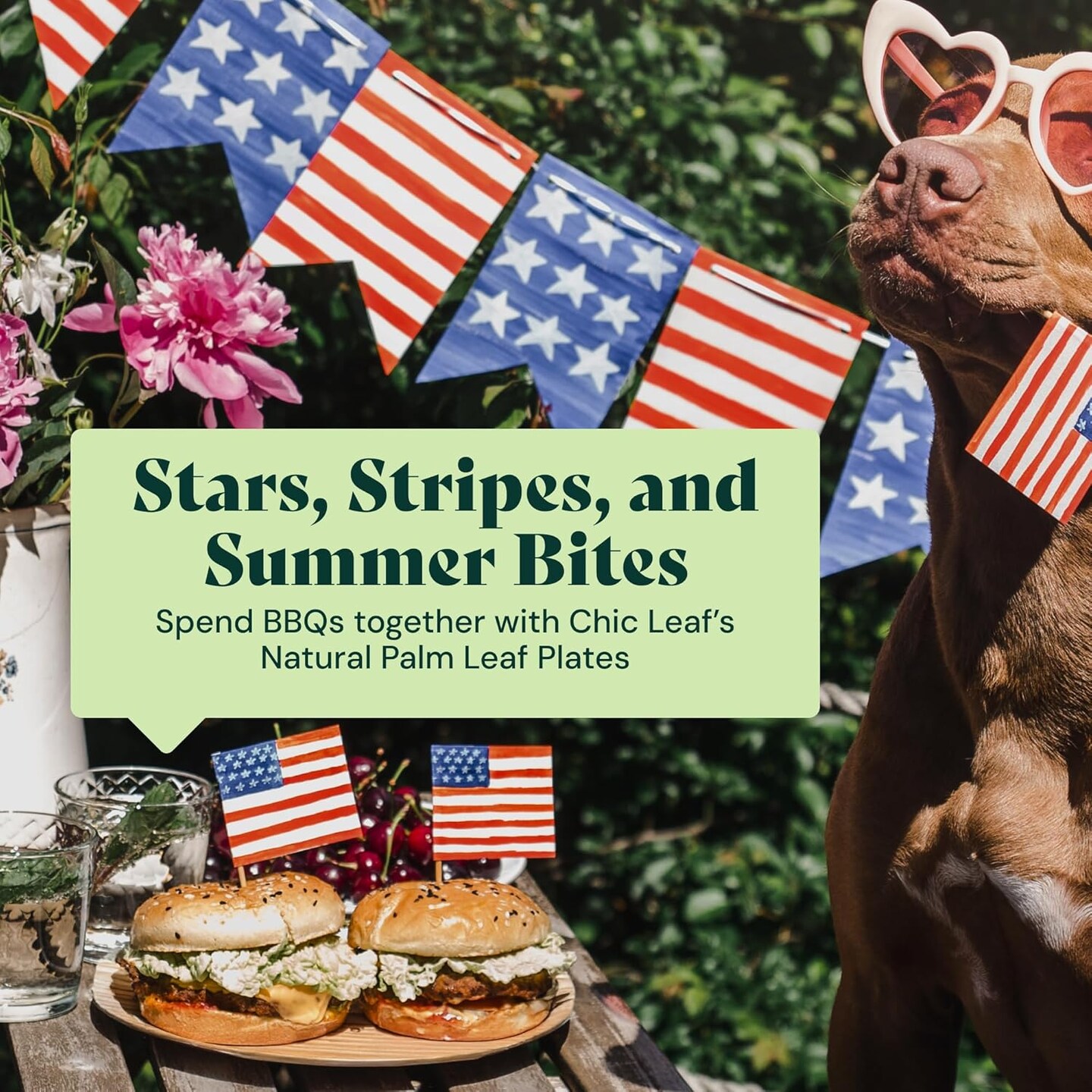 Compostable Palm Leaf Plates & Cups Set – 45-Pack of 10" & 7" Natural Biodegradable Tableware, Includes Durable Bamboo Utensils, Eco-Friendly Disposable Plates & Cups.