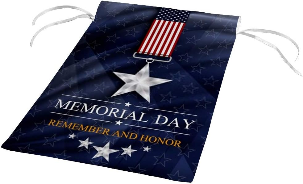 Garden Flags Memorial Day Celebration Patriotism Decorative Yard Flags Double Sided Design Home Outdoor Decor All Seasons Holidays