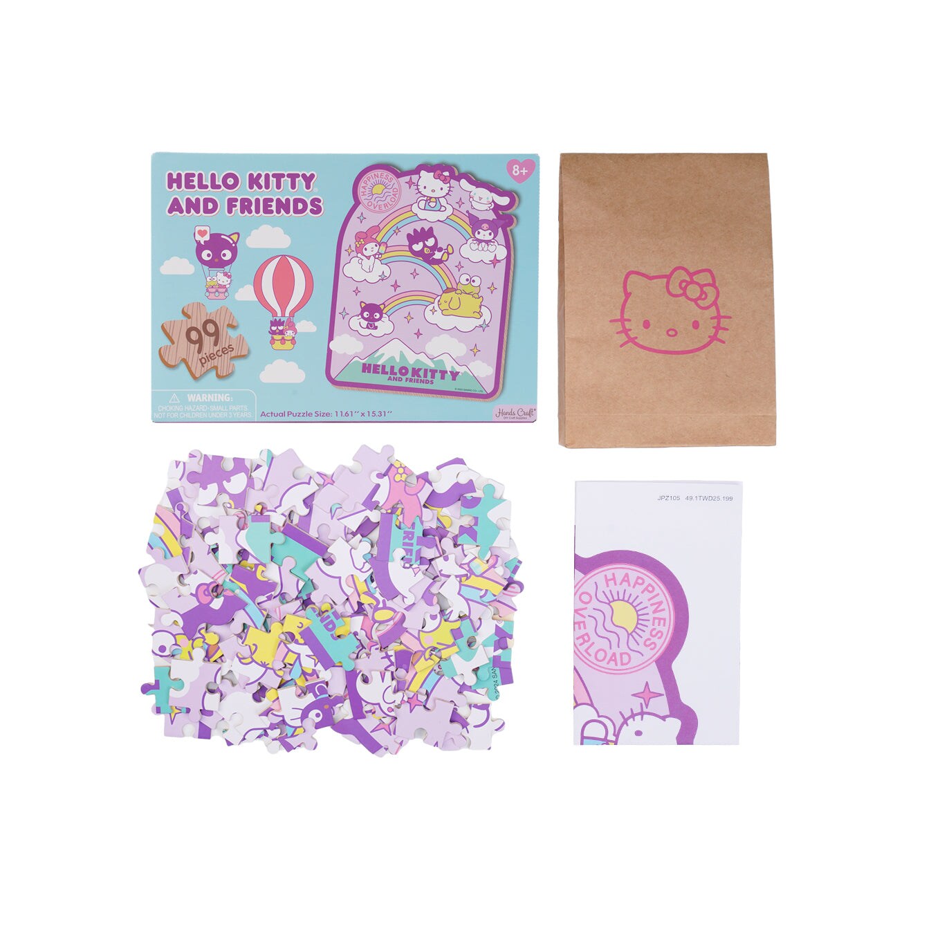 Hello Kitty® and Friends Seize the Moment | Wooden Jigsaw Puzzle