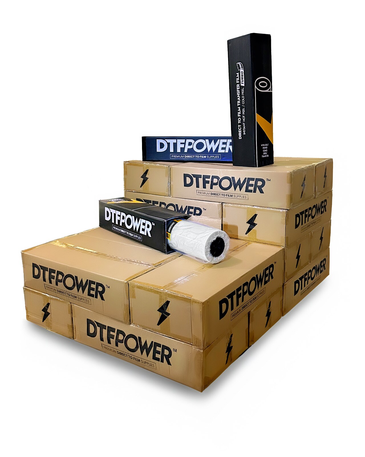13&#x22; x 328&#x27; Turbo Peel DTF Film - Instant Peel