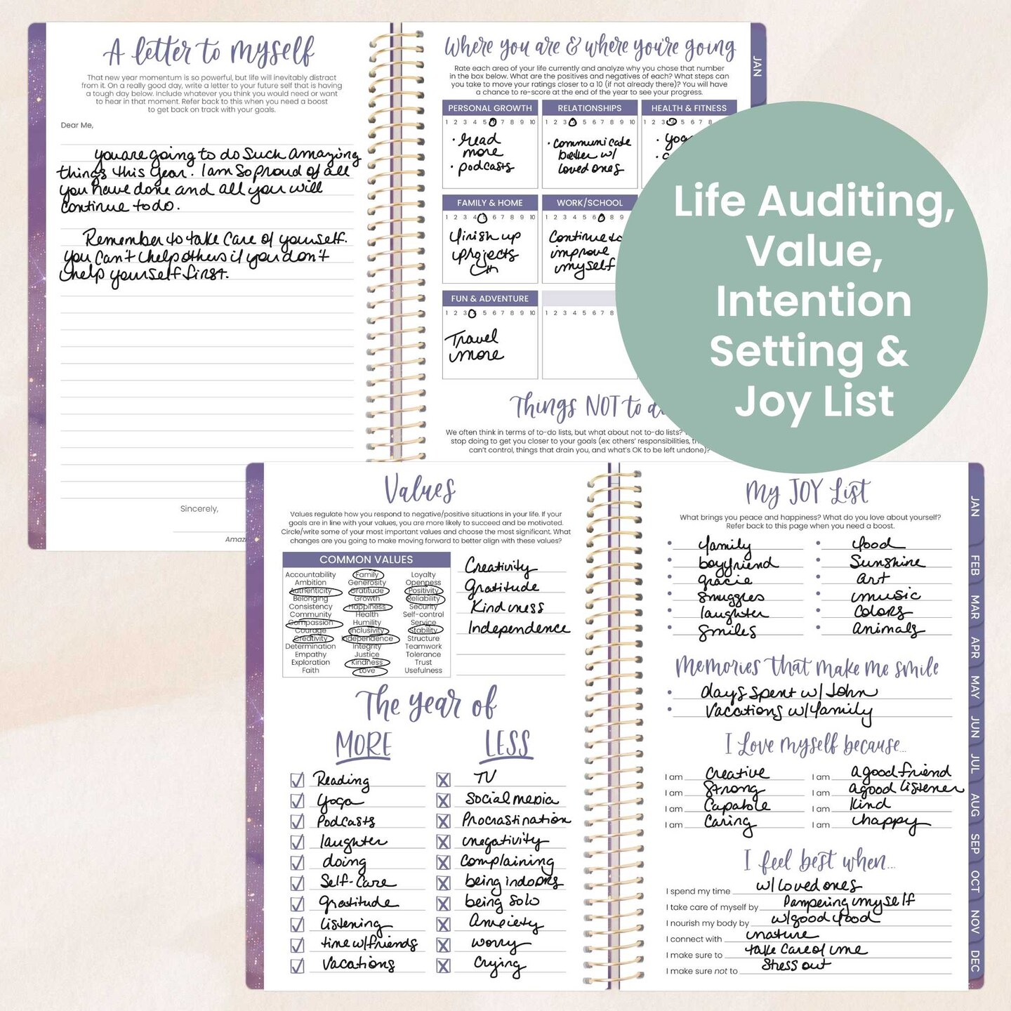 bloom daily planners 2026 Soft Cover Weekly &#x26; Monthly Planner, 5.5&#x22; x 8.25&#x22;, Good Things are Coming