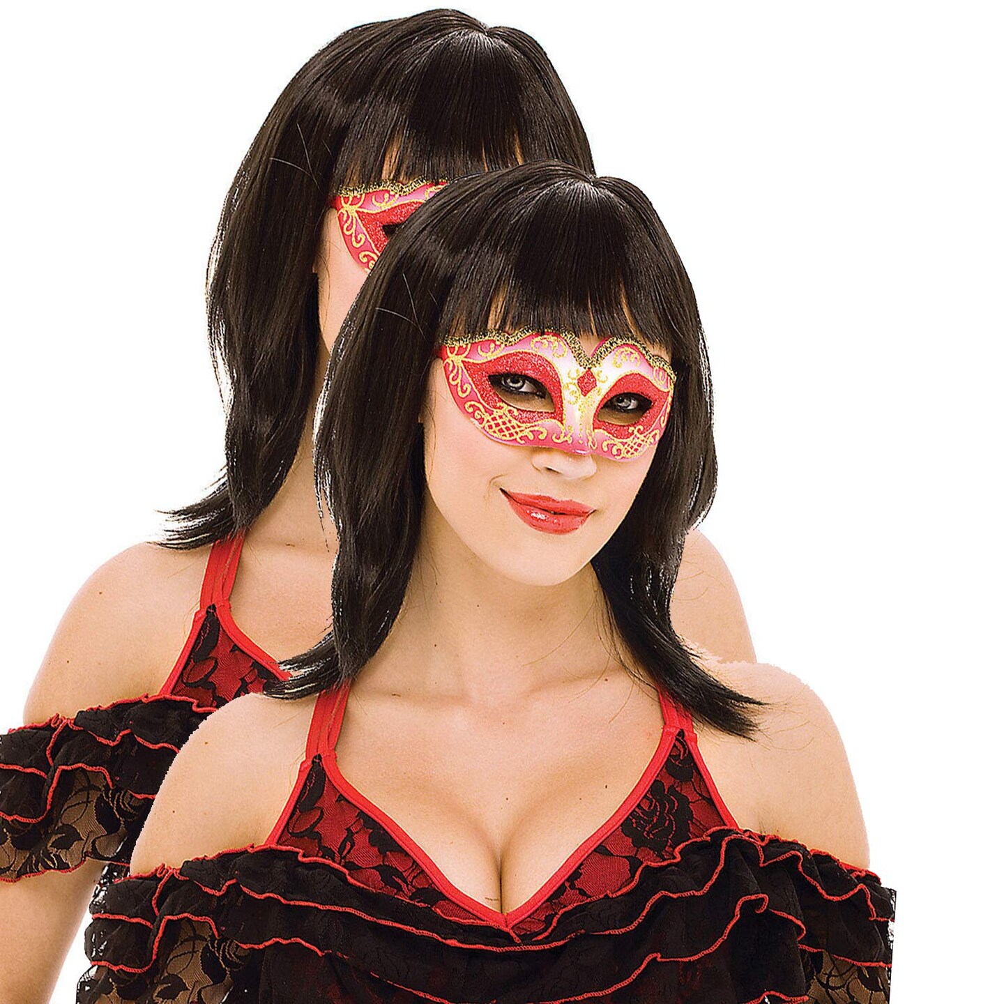 Red Masquerade Mask