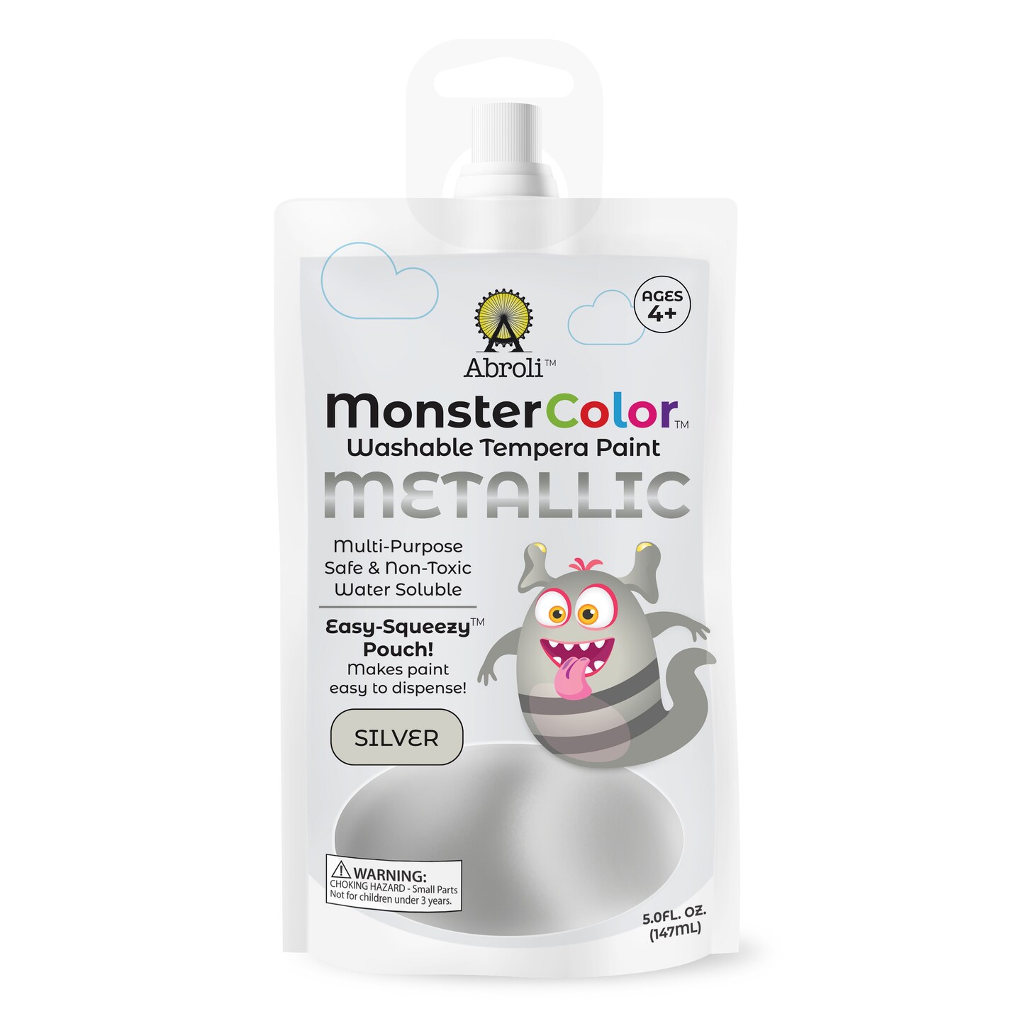 Abroli Monster Color Washable Tempera Paint Pouch 5oz | Michaels