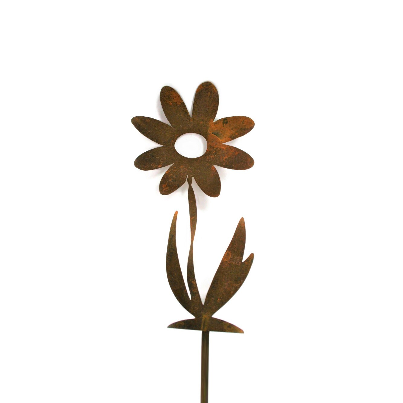 Metal 3D Twisted Flower Stake 9.5" Tall MakerPlace by Michaels