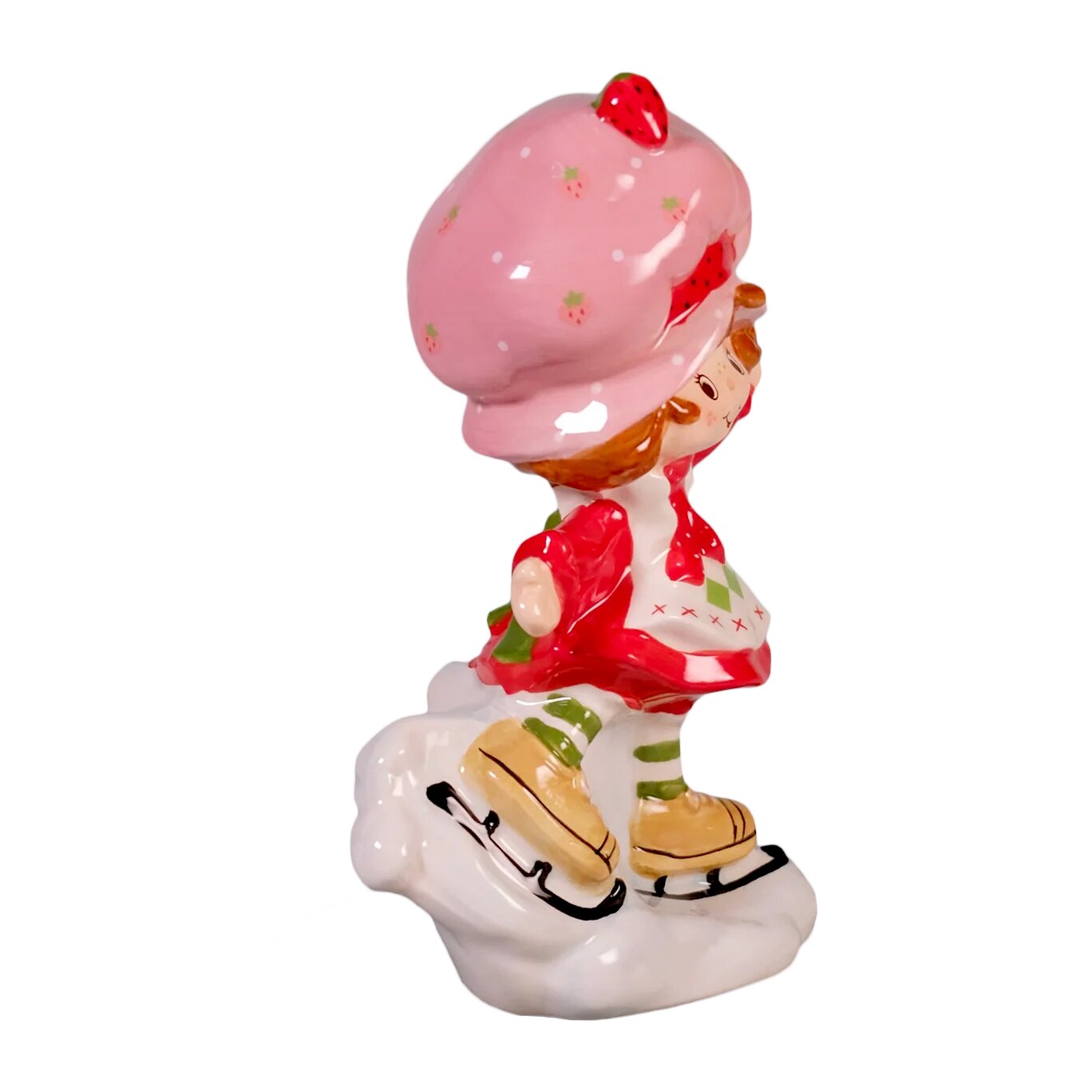 Blue Sky Clayworks Strawberry Shortcake Skating All The Way Figurine