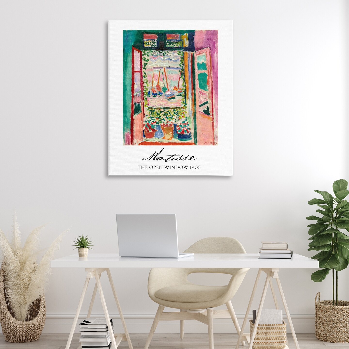 Stupell Industries The Open Window Matisse Canvas, design by Vintage Hustle