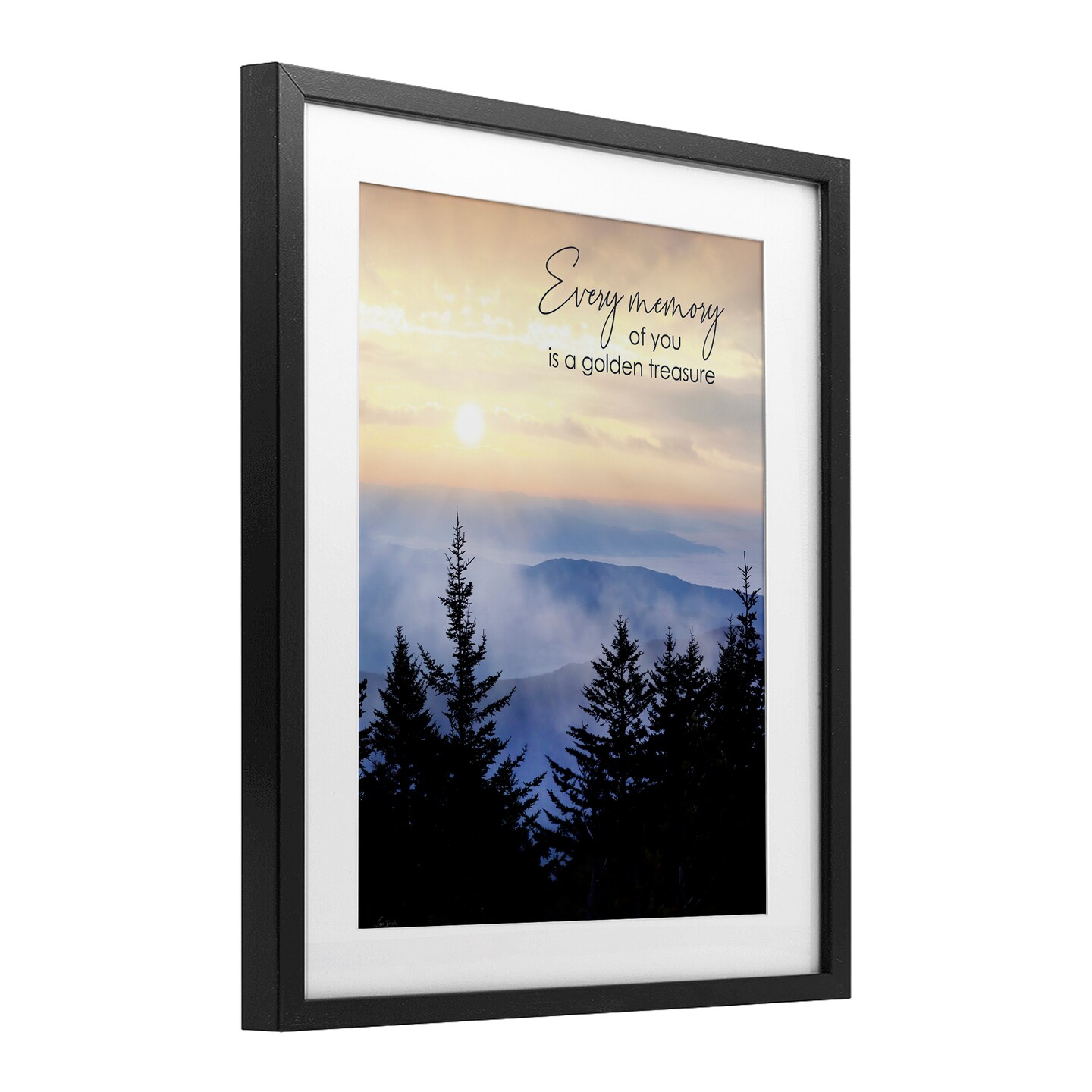 Stupell Industries Every Memory of You Grief Framed Print Under Glass, design by Lori Deiter