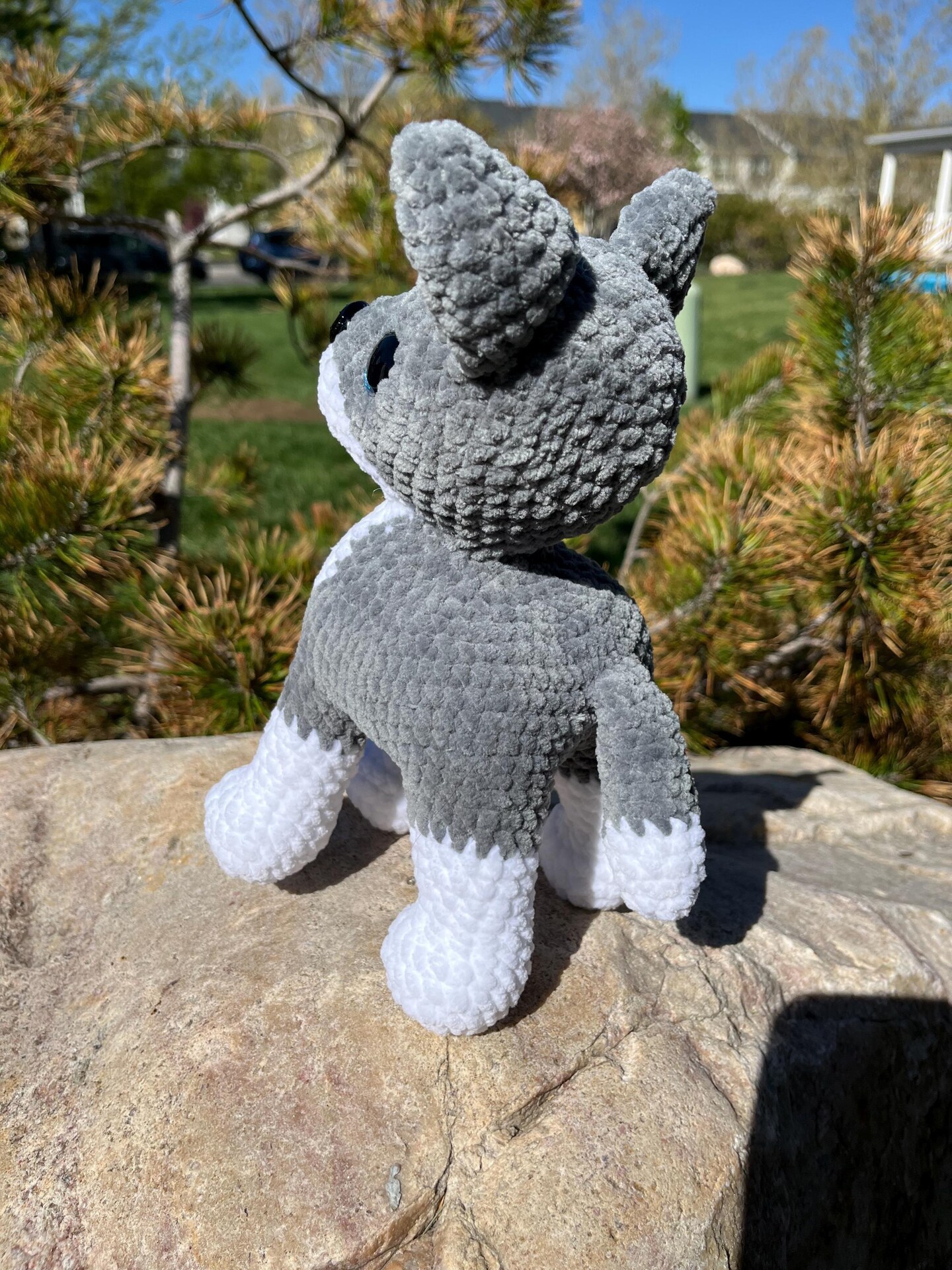 Crochet Wolf Plushie | MakerPlace by Michaels
