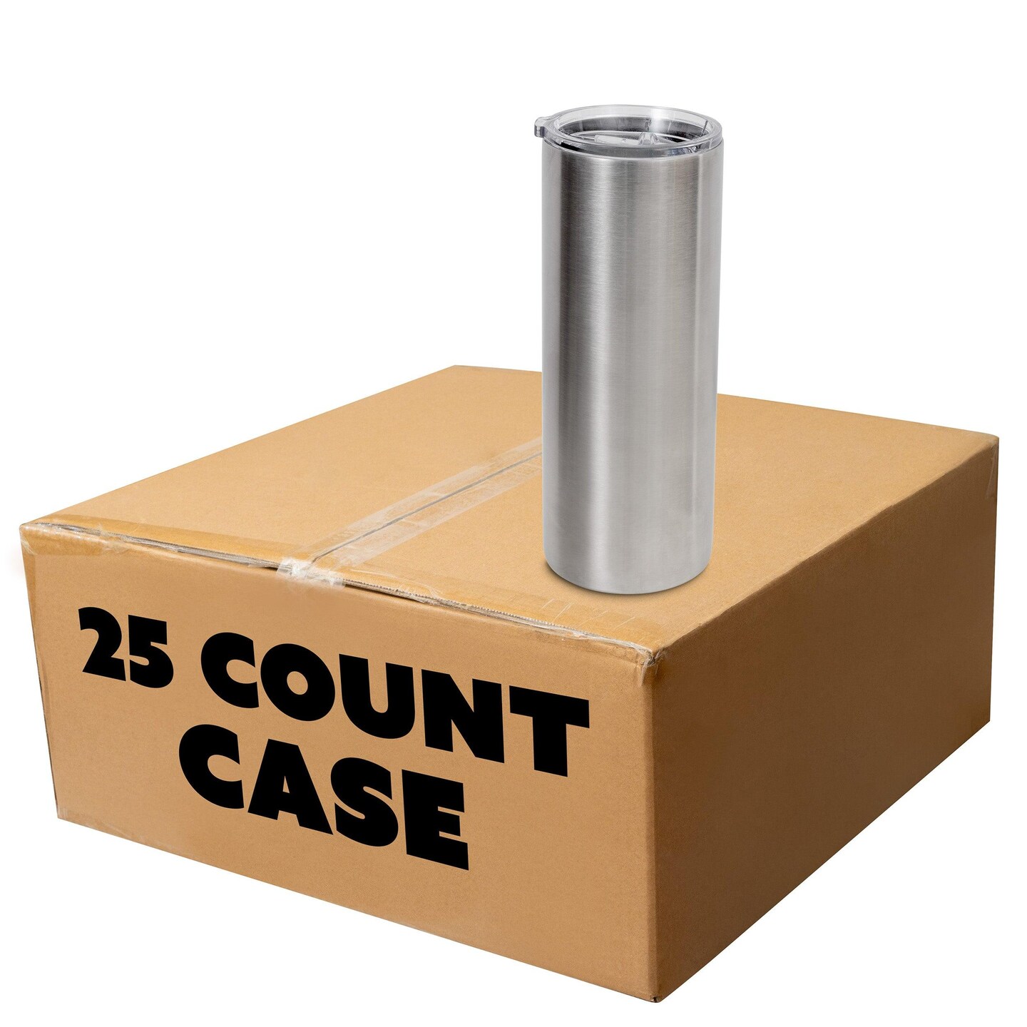 Stainless Steel 30 oz Thick Tumbler with Lid &#x26; Straw, Craft-Ready for DIY Personalization - Epoxy, UV DTF, Vinyl, and Laser Engraving