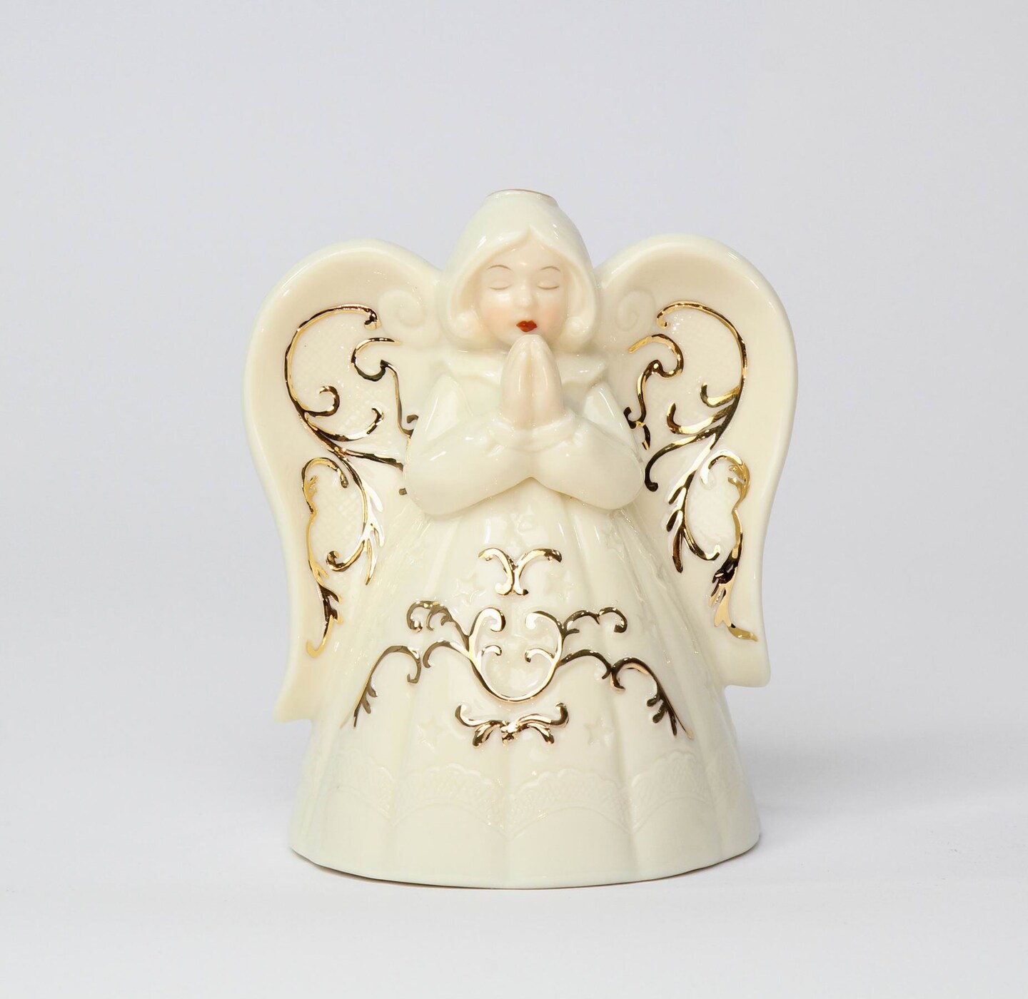 Ceramic Praying Angel Tealight Holder, Religious D&#xE9;cor, Religious Gift, Church D&#xE9;cor, Church Gift, Baptism Gift