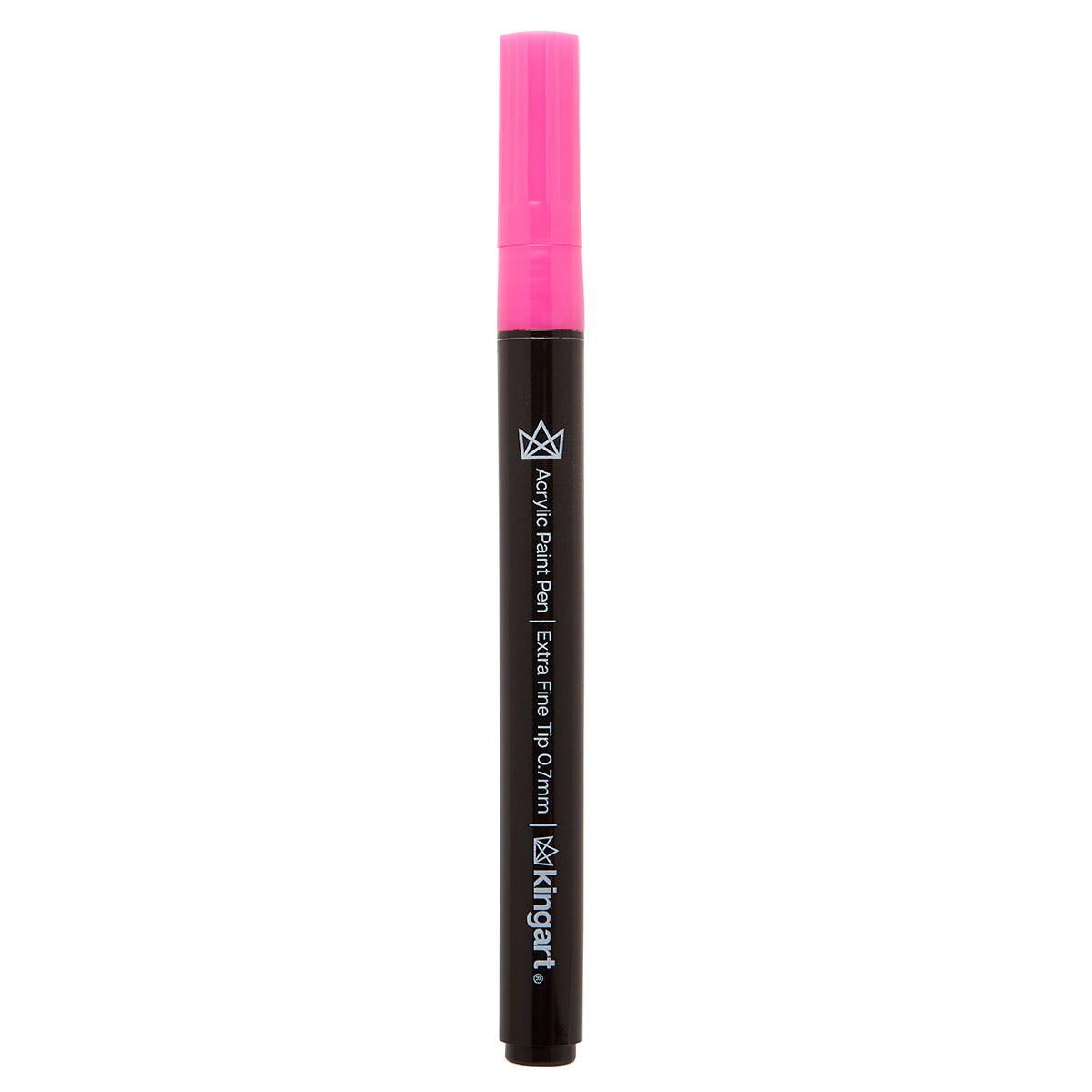 KINGART&#xAE; PRO Paint Pens Extra Fine Tip, 6 Neon Colors