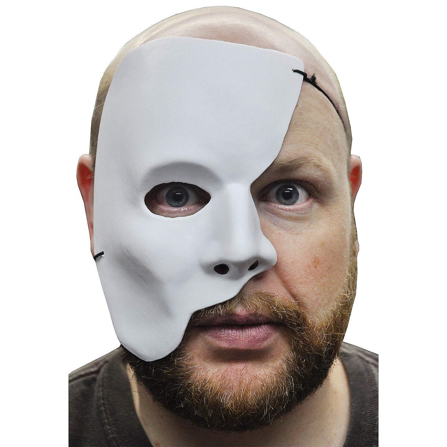 Partial Face Mask Phantom Horror Costume