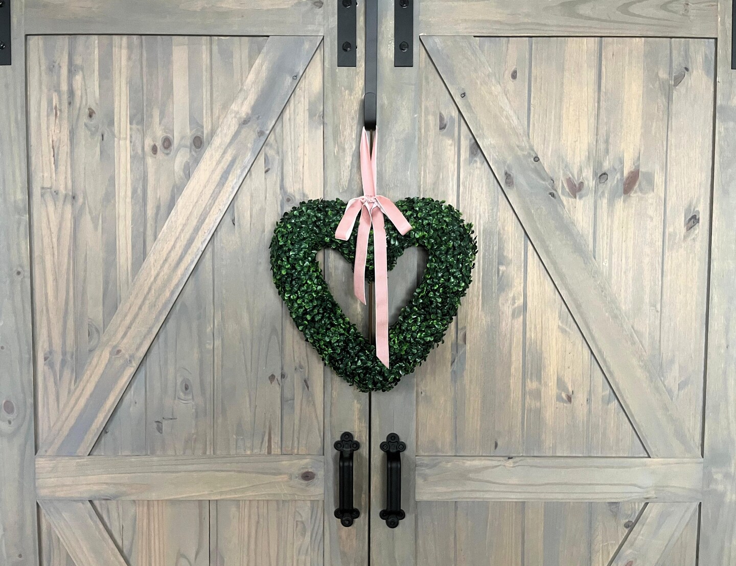 Valentines Day Wreath| Boxwood Wreath| Valentines Day Decor Boxwood Heart Wreath| Bedroom Decor| Love Wreath| Wedding Decor|  Love Gift - image8