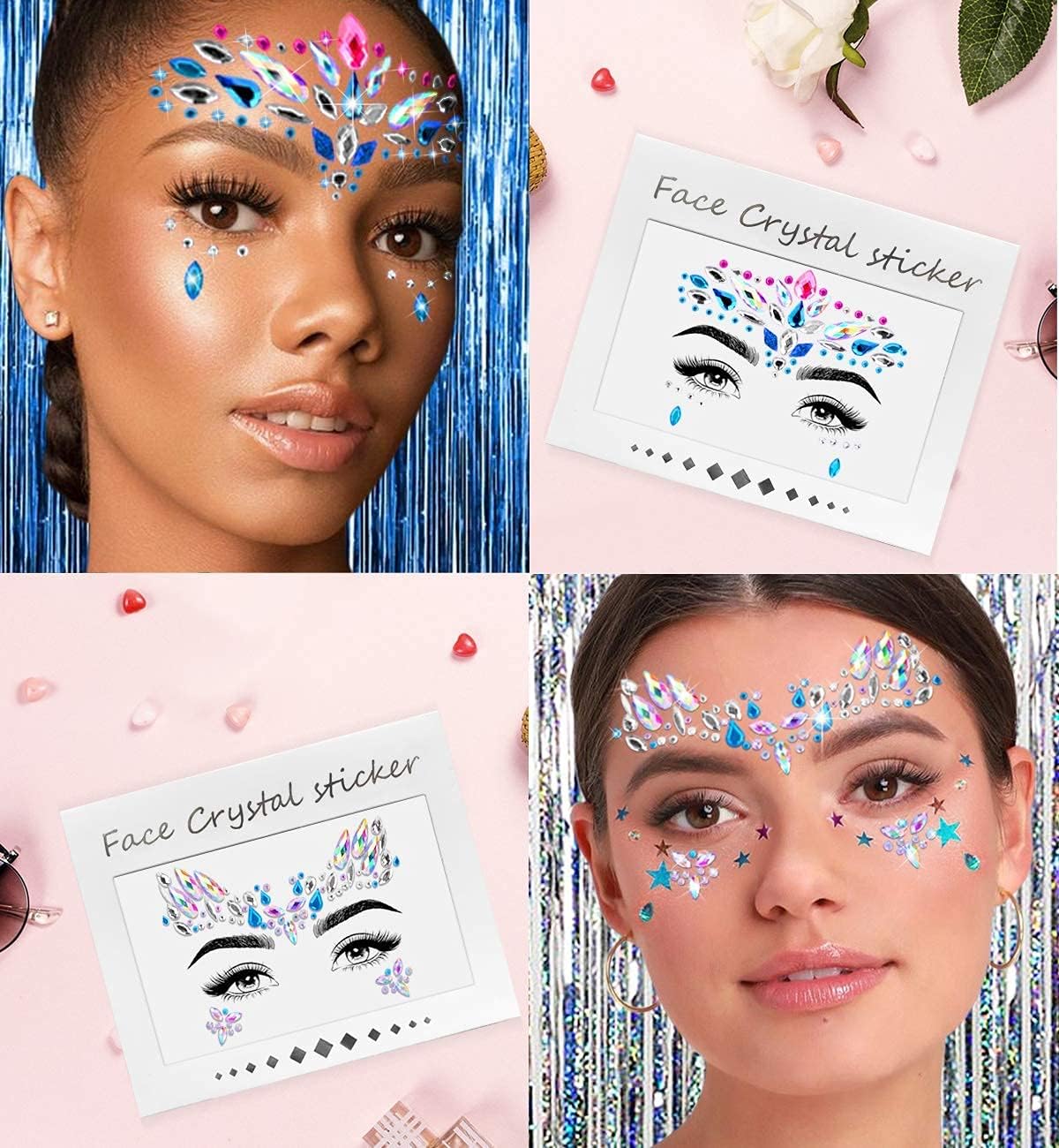 Face Jewels and Body Glitter - Face Gems