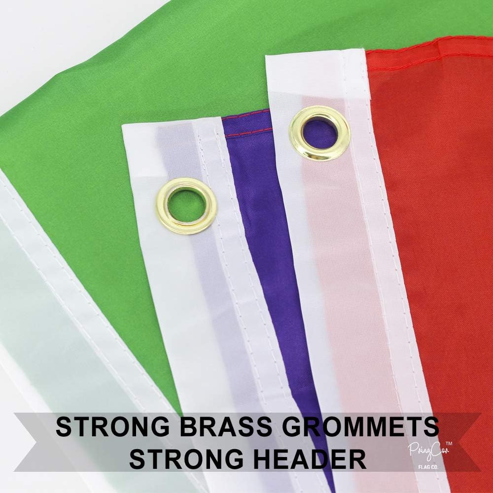 3x5FT Rainbow Pride Flag Banner LGBTQ Gay Lesbian Love Equal