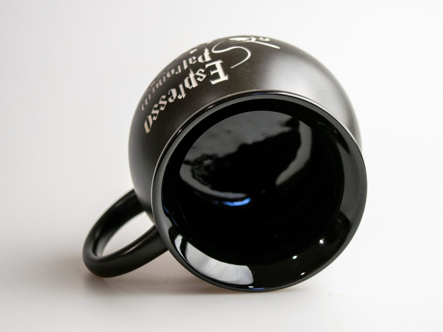Espresso Patronum Cauldron Mug | Ceramic Black Cauldron Mug |  Laser-Engraved | Witch and Wizard | MakerPlace by Michaels